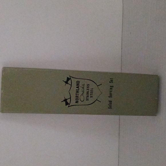 Stainless Steel Serving Set - Brown Handle - Picture 10 of 10